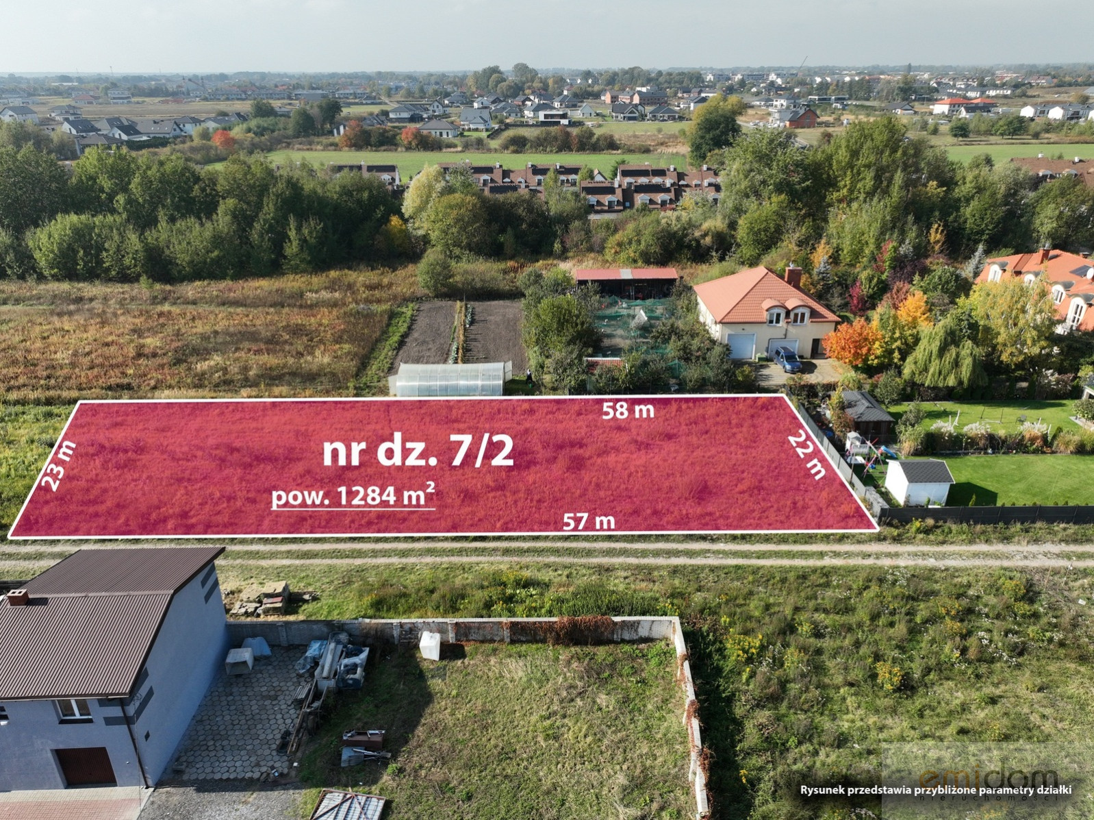 Działka Sprzedaż Dawidy Bankowe Kwiatów Polnych 5