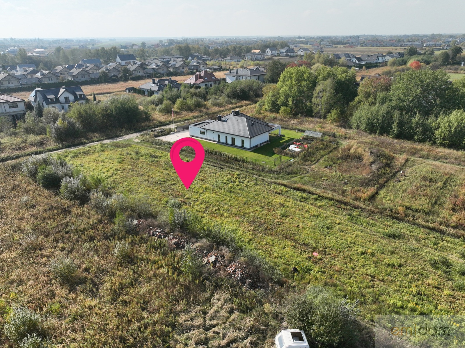 Działka Sprzedaż Dawidy Bankowe Elekcyjna 12