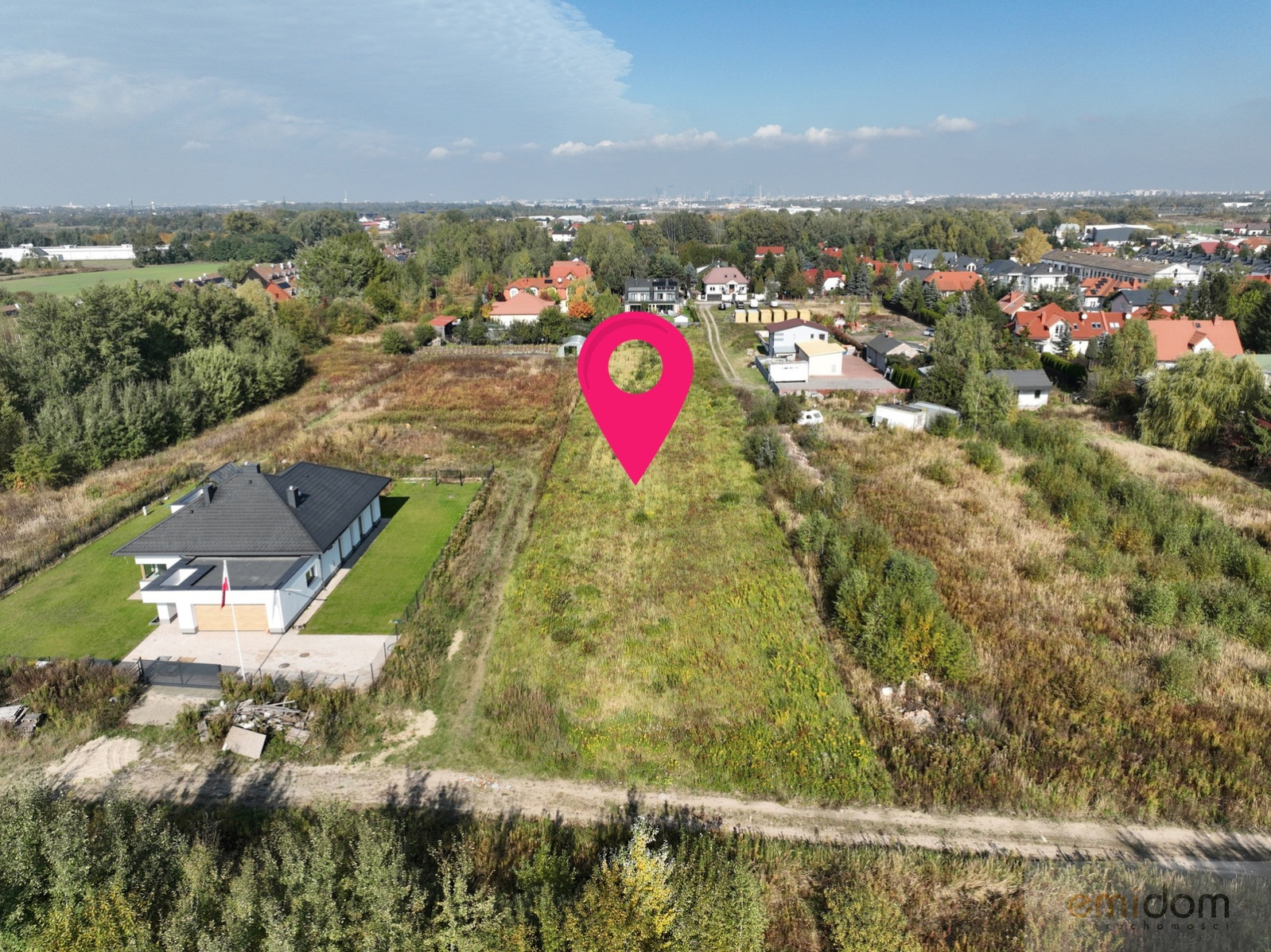 Działka Sprzedaż Dawidy Bankowe Kwiatów Polnych 14