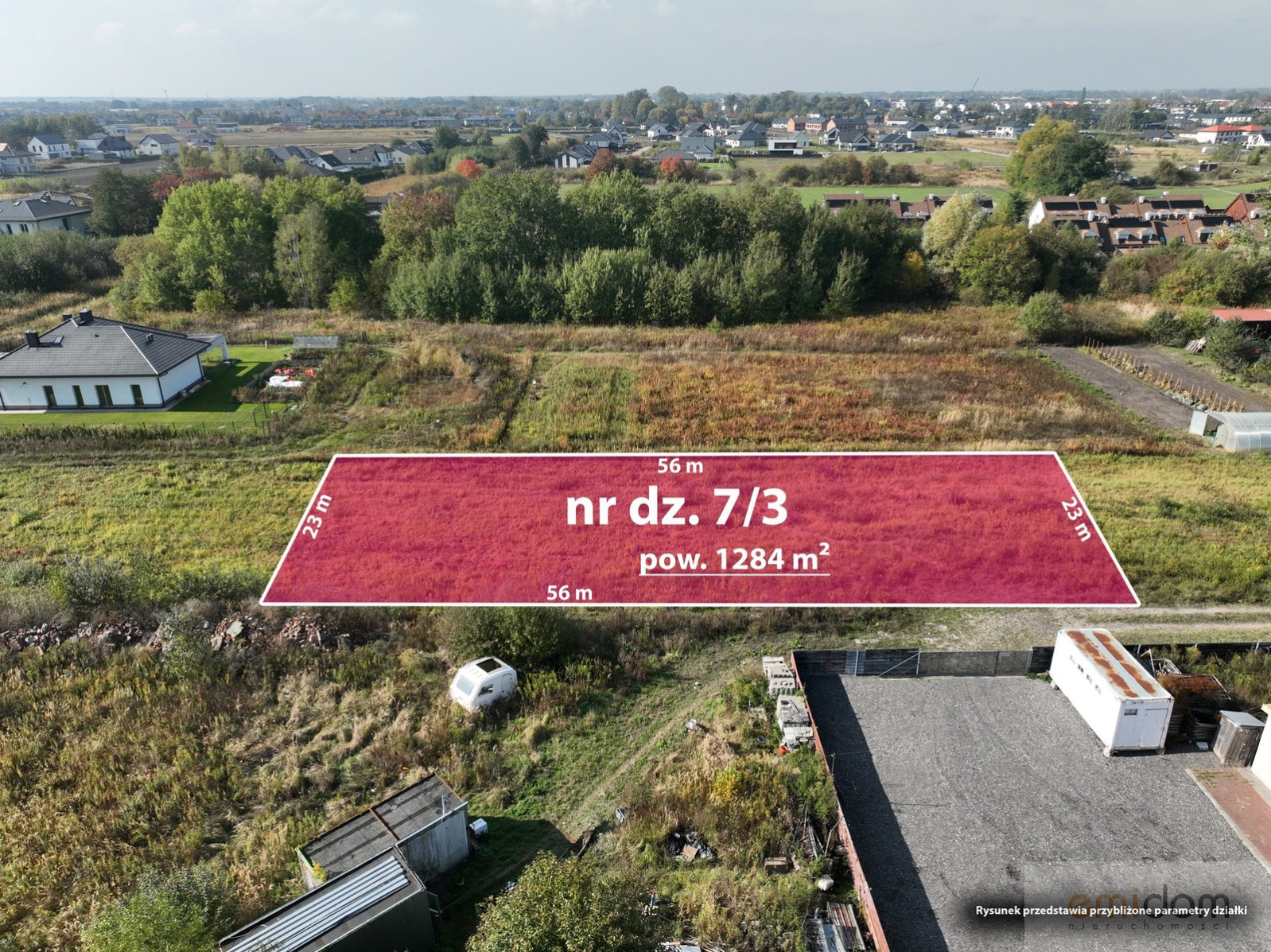 Działka Sprzedaż Dawidy Bankowe Kwiatów Polnych 6
