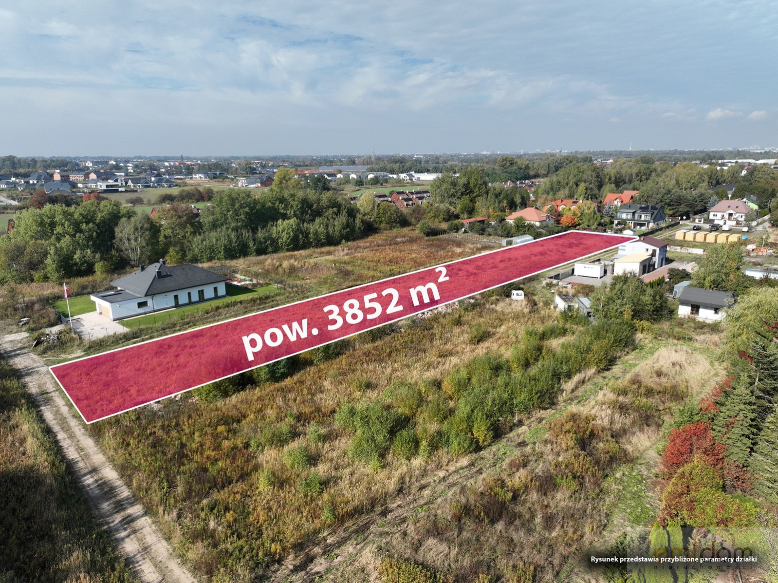 Działka Sprzedaż Dawidy Bankowe Kwiatów Polnych 11