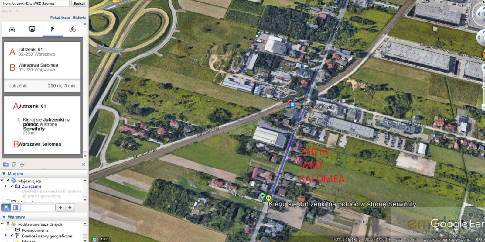 Działka Sprzedaż  Włochy Jutrzenki 9