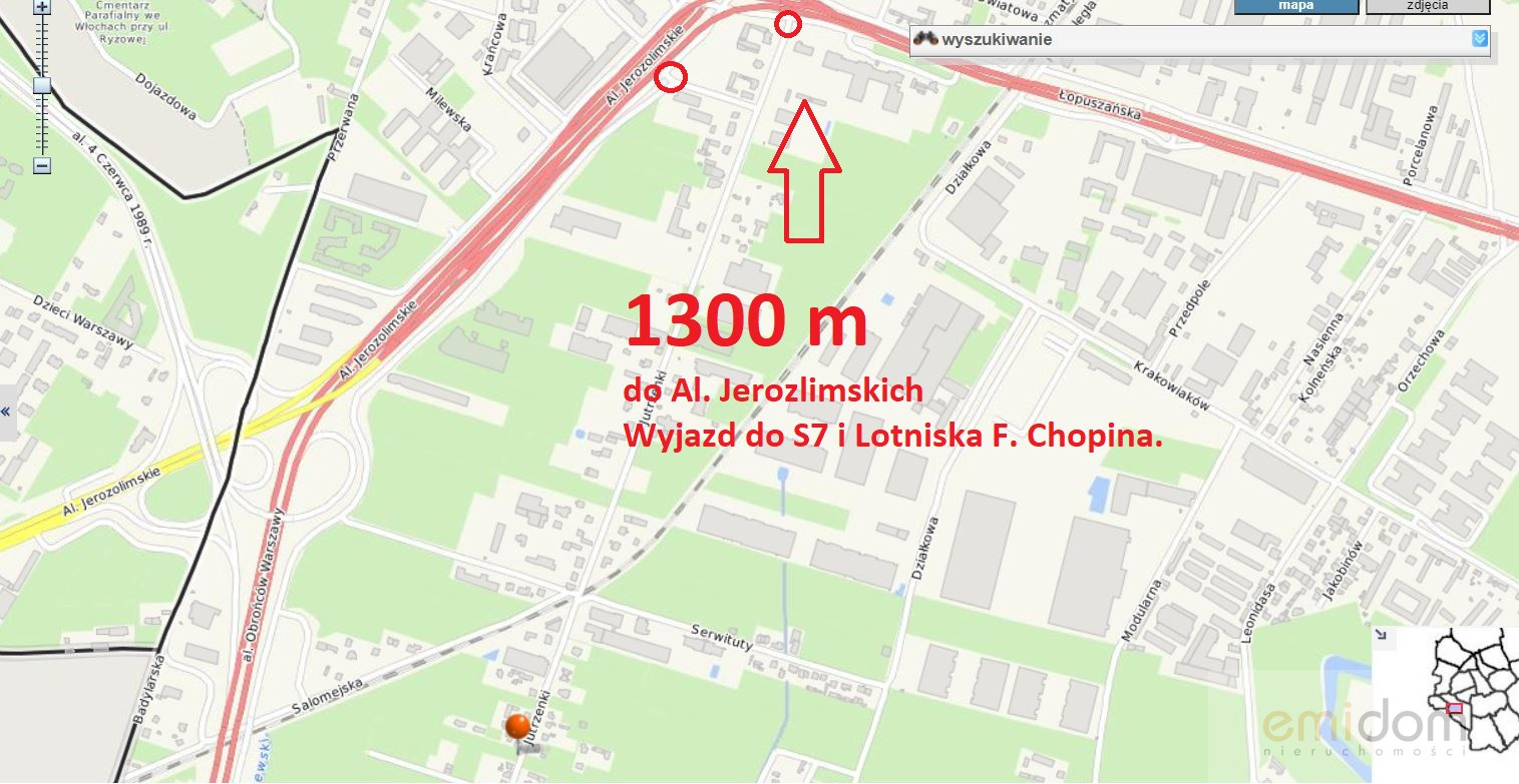 Działka Sprzedaż  Włochy Jutrzenki 10