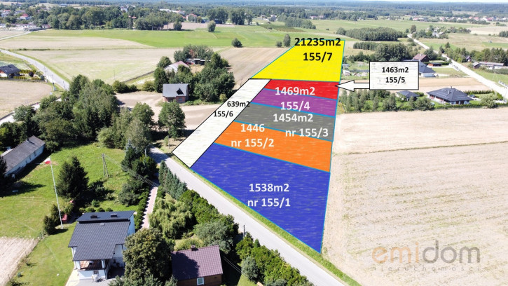 Działka Sprzedaż  Majorat 12