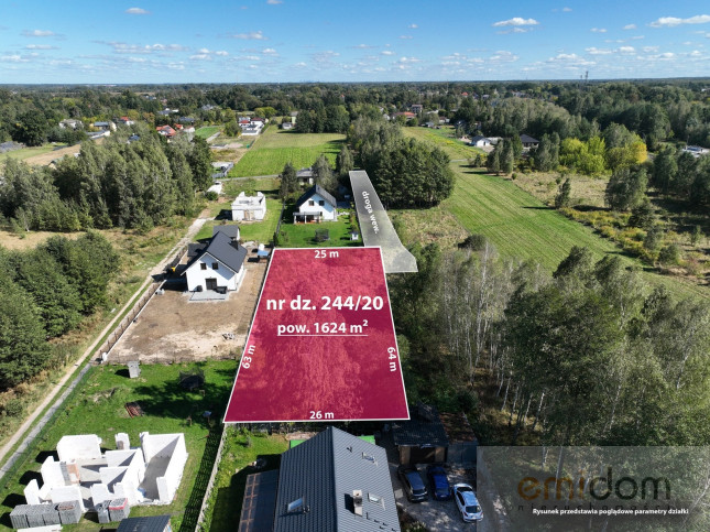 Działka Sprzedaż Jaktorów-Kolonia Kościuszki 1