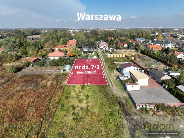 Działka Sprzedaż Dawidy Bankowe Kwiatów Polnych 1