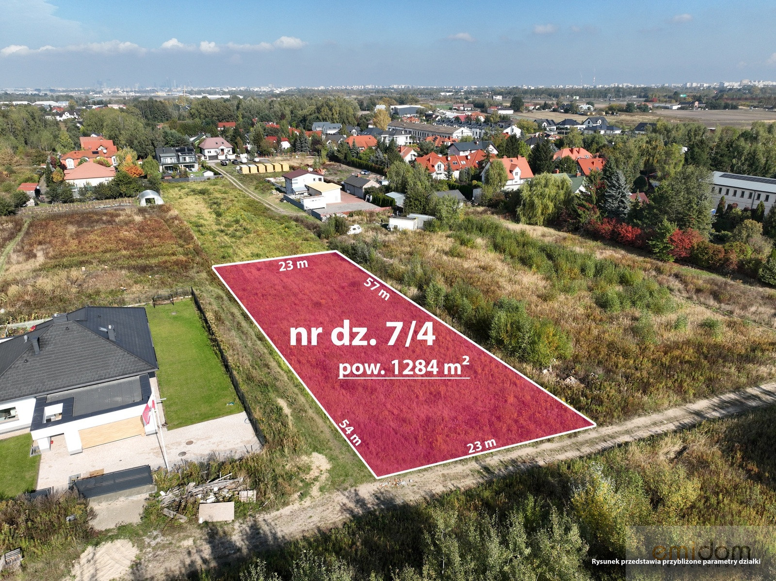 Działka Sprzedaż Dawidy Bankowe Elekcyjna