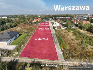 Działka Sprzedaż Dawidy Bankowe Kwiatów Polnych