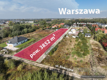 Działka Sprzedaż Dawidy Bankowe Kwiatów Polnych