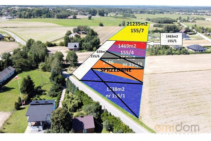 Działka Sprzedaż  Majorat 2